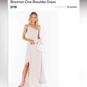 Show Me Your MuMu, Shannon One Shoulder Dress - Size M